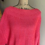 Free People Charlotte Blossom Glow Pink Rose Sweater Size Medium NWT Photo 8