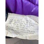 Norma Kamali Vtg ORIGINAL 1980 OMO REVERSIBLE SLEEPING BAG COAT Purple and Red Photo 4