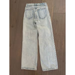 Abercrombie & Fitch Women's 90s Relaxed High Rise Jeans - Light Blue Photo 4