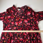 Terra & Sky  Floral Maxi Dress Size 2X Romantic Whimsigoth Cottage Modest Fall Photo 9