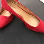 Attention Red Suede Pumps Photo 6