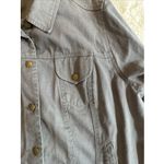 Jessica London  Woman's Size  22 W‎ Grey  Denim 100% Cotton Jacket Photo 2