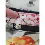 STONE MOUNTAIN USA Printed Floral Crossbody Wristlet Convertible White Leather H Photo 7