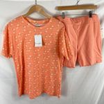 Love, Fire NWT Love Fire Junior's Tshirt and Bike Short Set Size XL Photo 0