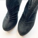 Apostrophe  Size 7 Wesley Black Faux Suede Ankle Bootie Photo 2