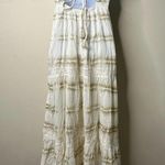 Aerie NEW  White Tie Dye Tiered Maxi Sundress Women's XS Photo 5