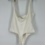 Free People bow ties body suit cream size large NWT Photo 5
