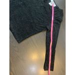 VTG La Belle Just‎ Kidding Glitter Y2K Whimsigoth Top Black Womens Medium Event Size 8 Photo 9