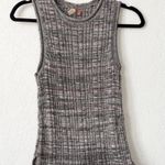 Anthropologie Pilcro x Black & Burgundy Sleeveless Sweater Size Small Photo 1