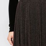 Urban Outfitters KIMCHI BLUE black mesh glitter sparkle maxi skirt size small Photo 3