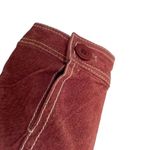 Jennifer J. Vintage Suede Embroidered Raspberry Dusty Rose Jacket size medium Pink Photo 5