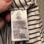 Daily Ritual Stripe Open Front Cardigan Hoodie LS M Oversized White Size M Photo 5