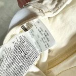 Levi's  Capris Jeans Women Size 12 Ivory Cotton Button Front 5 Pocket Mid Rise Photo 6