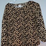 Moda Cheetah Print Blouse  Photo 0