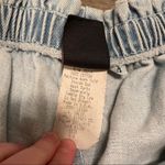 Disney Vintage Mickey Mouse High Rise Light Wash Mom Shorts Size 14 Photo 6