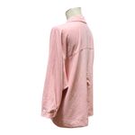 Chico's Open Front 3/4 Sleeve Modal Blazer Soft Pink Large Photo 2