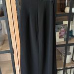 White Fox Boutique White Fox strapless maxi dress slit black tie formal silky satin asymmetrical Photo 1