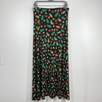 LuLaRoe Maxi Skirt Pineapple Watermelon Print Stretch Knit Casual Size Medium Photo 2