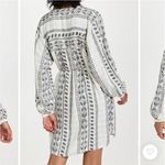 Anthropologie Anthro Splendid Freesia Boho Linen Blend Shirt Dress Size M Photo 4