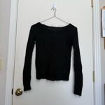 Old Navy Black Women's Crew Neck Sweater Photo 6