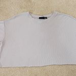 Urban Outfitters UO Cream Boxy Stretchy Soft Crop Top Photo 3