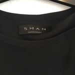 SHAN DIANA Women’s PAP 5 round Neck long sleeve shift dress in black size 2 Photo 9