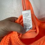 Good American  Neon Orange One Piece Swimsuit Size 5/6 Photo 3