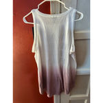 Torrid Classic Fit High Neck Tank - Wine Friend Dip-Dye Mauve Photo 6