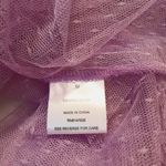 Romeo + Juliet Couture Top Women's Medium Purple Sheer Coquette Girl Fairy Photo 4