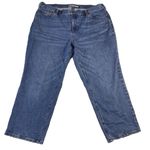 Lands' End  Classic Fit Straight Leg Ankle Jeans Womens Size 20W Everyday Stretch Photo 1