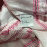 Zimmermann  Size 1  Valour Stripe Blouse $480 Pink Pom Pom Tassel Photo 7