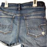 American Eagle  High Rise Shortie Jean Shorts Photo 4
