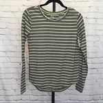 Gapfit Yellow and Gray Striped Long Sleeve Tshirt Photo 0