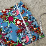 Royal & Awesome Women’s Partoon Ladies Mini Skort Skirt High Rise Multicolor 12 Blue Photo 13