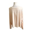 Stylus 3X Women’s Sand Wash Tee Peach Tan NWT Activewear Scoop Neck Modal Blend Photo 2