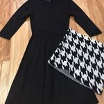 BCX Black Woman’s Dress With Scarf Photo 0
