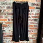 Lou & grey  Black Jersey Knit Wide Leg Pants, S Photo 5