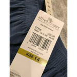 Alfred Dunner NWT  Pull On Pants Velour‎ Y2K 49501 Stretch 14 Proportioned Medium Photo 3