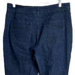 Ashley Stewart Skinny Jeans Blue Dark Wash Skinny Leg Solid Wash Photo 3