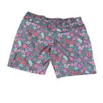 st. john's bay Bermuda‎ Floral Print Shorts Summer Casual Bottoms Green Pink Photo 2