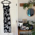 White House | Black Market WHBM Floral Summer Maxi Dress Pleated Adjustable Size 6 Photo 14