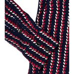 Draper James 4 Heart Field Shirt Dress Midi Reese Witherspoon Navy Blue Red Belt Photo 3