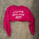 Nasty Gal Cropped Christmas Sweater  Photo 0