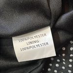 STYLE LONDON Black Print Keyhole Long Sleeve Shift Dress Size Large Photo 9