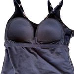 Hurley Swimsuit Small Petite SP Black White One Piece Floral Floral Beach Cruise Photo 7