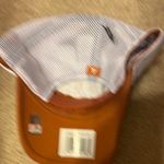 Unisex Orange and White Hook 'Em Horns Texas longhorns Cap Photo 1