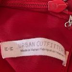 Urban Outfitters Red Silk Satin Cowl Neck Sleeveless Cami Tank Mini Slip Dress M Photo 2