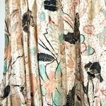 Ulla Johnson NWT Samar Cotton Blend Maxi Dress with Tie Straps in Pearl Flora - Size 10 Photo 11