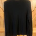 Hilary Radley Cardigan Button Front Women’s Size L Knit Sweater  Black Photo 2