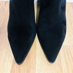 INC Yomesa Black Faux Suede Fringe Knee High Boot Chunky Block Heel Size 11 New Photo 4